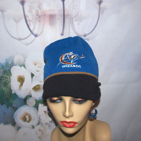Unbranded Other - Washington Wizards Knit Hat NBA & Verizon Warm Unisex Hat Embroidered
